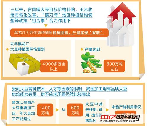 大豆产业开始走出低谷 目标价格补贴政策初见成效
