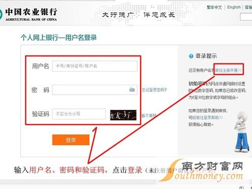 农业银行个人网上银行怎么查询明细